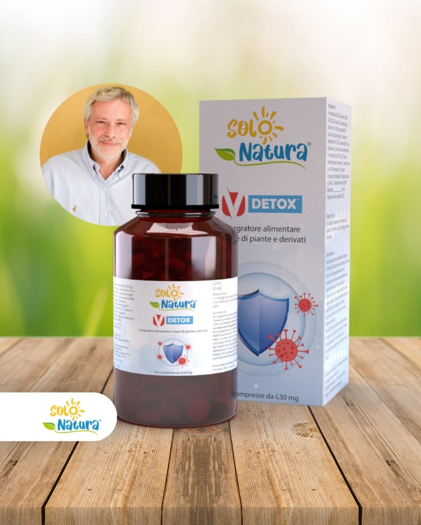 V DETOX Detossifica: l’unico integratore alimentare naturale che aiuta l’organismo a depurarsi dalle tossine